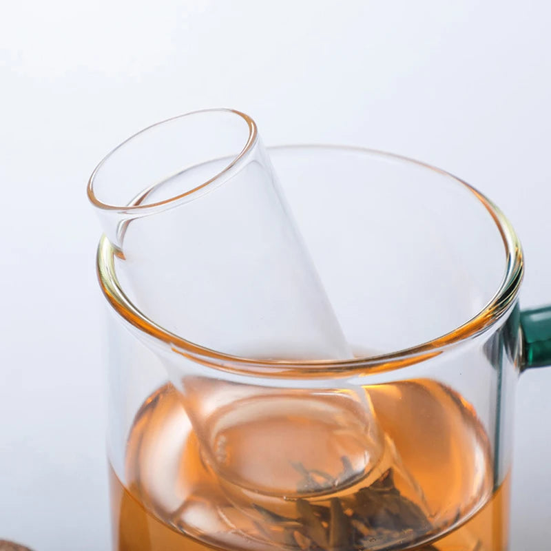 Creative Tea Infuser Teapot Test Tube Tea Strainer Herb Infuser Transparent Pipe Tea Infusing Utensils Kitchen Accessories