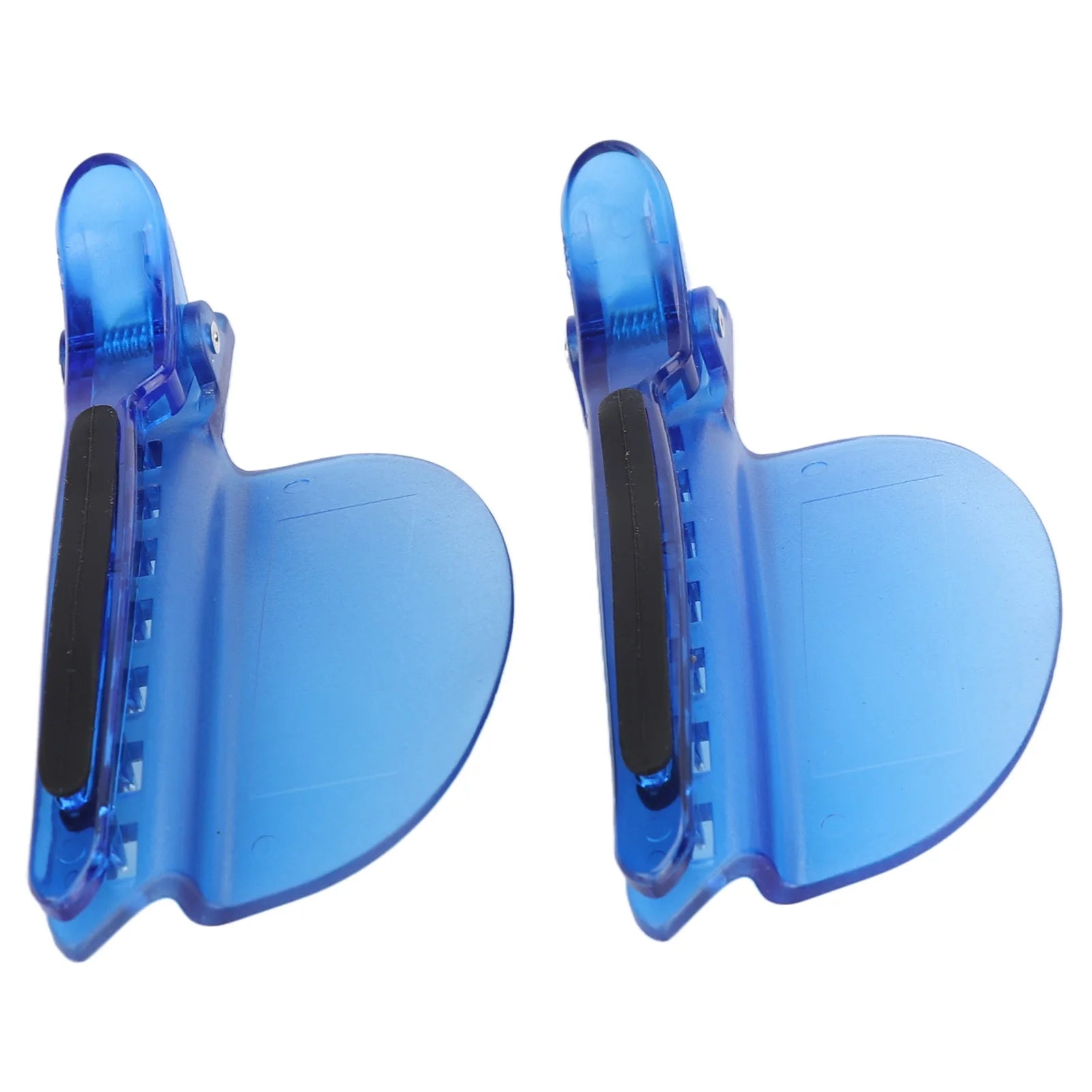 2PCS Sectioning Clips Heat Insulation Easy Speed Separator Clip Blue for Wig Extension Hair Highlighting