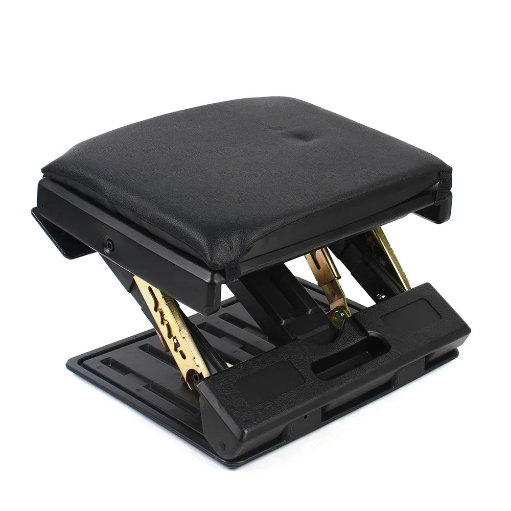Ergonomic Foldable Footrest 4 Level Height and Angle Adjustable Foot Rest Portable Footrest for Cars Outdoor Activities