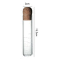 Creative Tea Infuser Teapot Test Tube Tea Strainer Herb Infuser Transparent Pipe Tea Infusing Utensils Kitchen Accessories