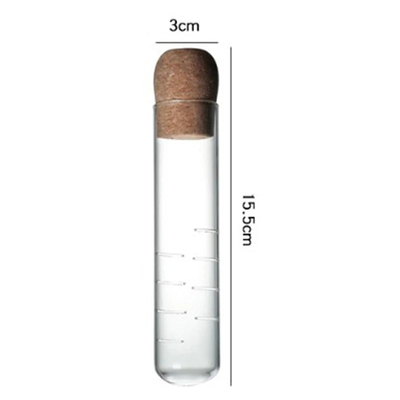 Creative Tea Infuser Teapot Test Tube Tea Strainer Herb Infuser Transparent Pipe Tea Infusing Utensils Kitchen Accessories