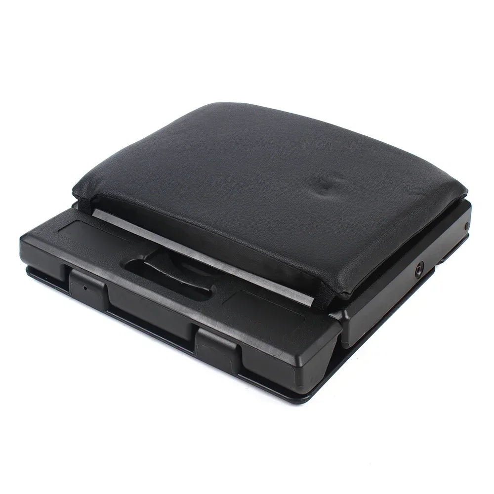 Ergonomic Foldable Footrest 4 Level Height and Angle Adjustable Foot Rest Portable Footrest for Cars Outdoor Activities